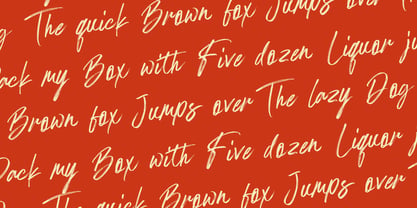Palmetas Font Poster 5