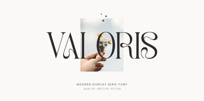 Valoris Font Poster 1