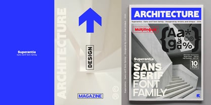 Superantia Font Poster 10