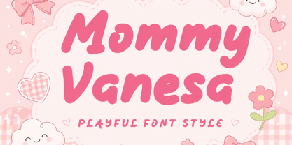 Mommy Vanesa Font Poster 1