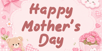Mommy Vanesa Font Poster 3