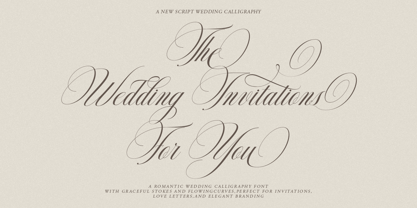 Delighton Script Font Poster 3