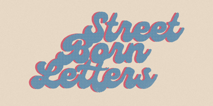 Heavy Palm Font Poster 3