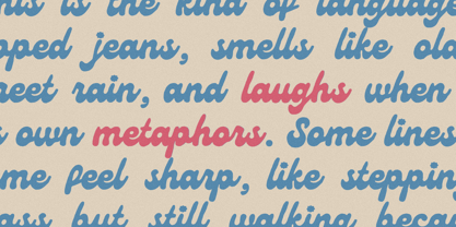 Heavy Palm Font Poster 4
