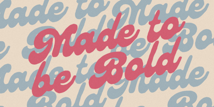 Heavy Palm Font Poster 2
