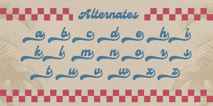 Heavy Palm Font Poster 7