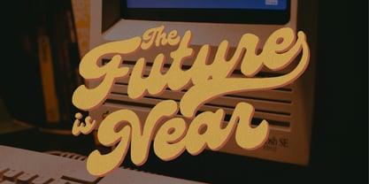 Heavy Palm Font Poster 12
