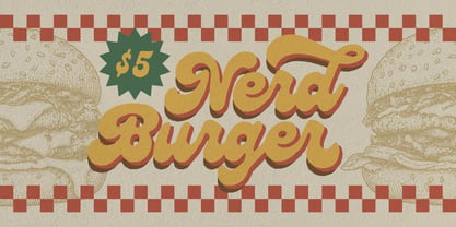Heavy Palm Font Poster 9