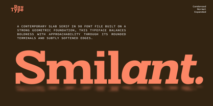 Smilant Font Poster 1