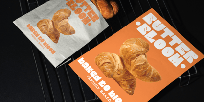 Crust Cream Font Poster 3
