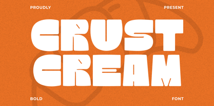 Crust Cream Font Poster 1