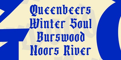 Wintress Font Poster 4