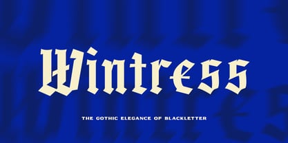 Wintress Font Poster 1