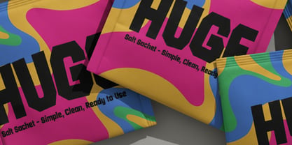 Rumble Block Font Poster 7