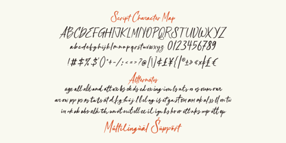 Autumn in Philadelphia Font Poster 13