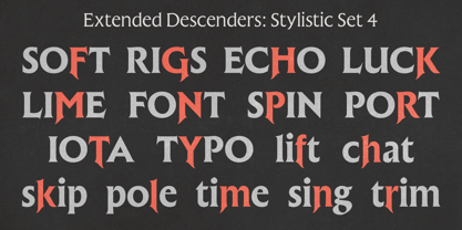Raxmus Font Poster 15
