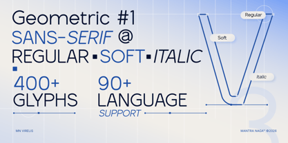 MN Virelis Font Poster 2