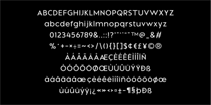 Montreal Font Poster 4