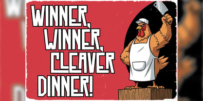 Meat Smith Font Poster 6