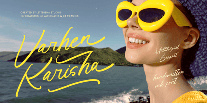 Varhen Karisha Font Poster 1