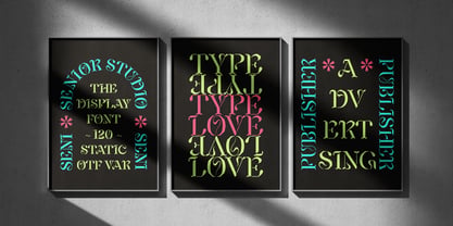 Mixera Font Poster 7