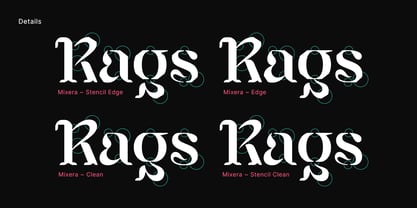 Mixera Font Poster 9