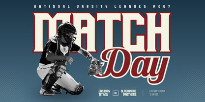 Strikies Sports Font Poster 8