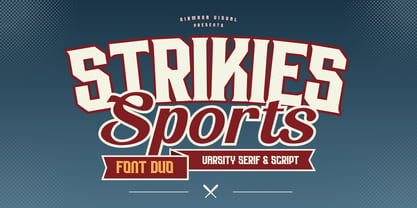 Strikies Sports Font Poster 1
