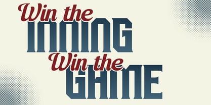 Strikies Sports Font Poster 10