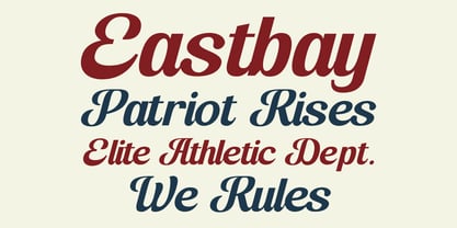 Strikies Sports Font Poster 6