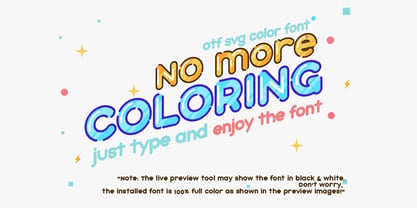 Bubblio Glaze Font Poster 2
