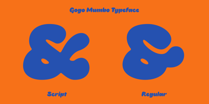 Gogo Mumbo Font Poster 8