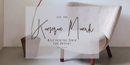 Whisperella Signature Font Poster 3