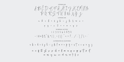 Whisperella Signature Font Poster 10