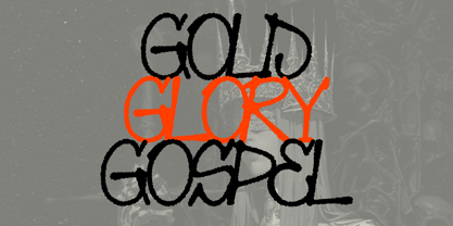 Gorkesq Font Poster 5