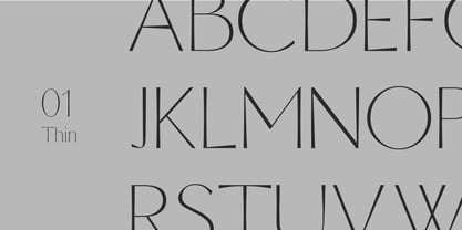 Senren Font Poster 5