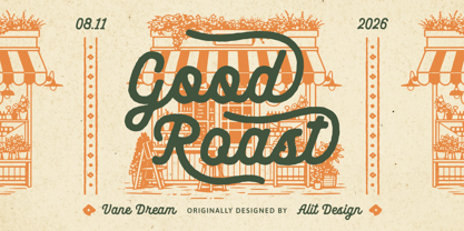 Vane Dream Font Poster 3