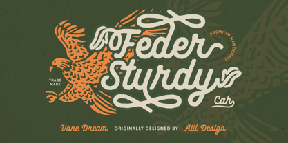 Vane Dream Font Poster 2
