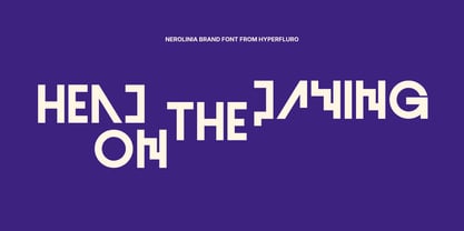 Nerolinia Font Poster 7