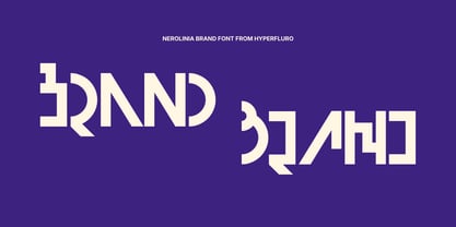 Nerolinia Font Poster 3
