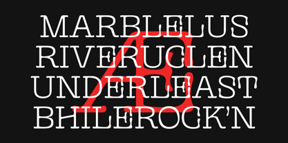 Gutriger Font Poster 3