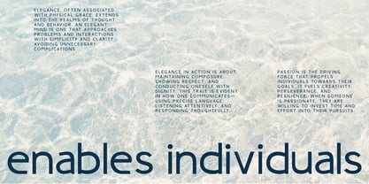 Wavecore Font Poster 3