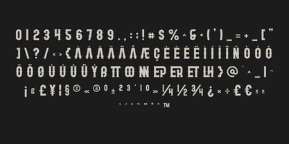 Qosta Font Poster 2