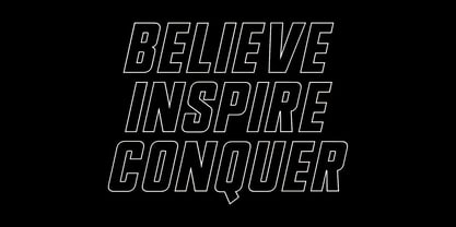 Rockets Font Poster 7