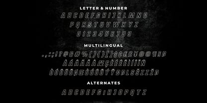 Rockets Font Poster 6