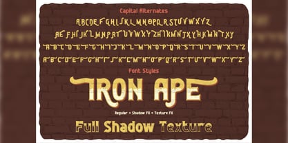 Iron Ape Font Poster 5