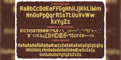 Iron Ape Font Poster 3
