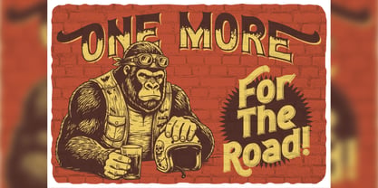 Iron Ape Font Poster 6