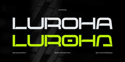 Luroha Font Poster 1