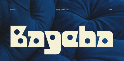 Bageba Font Poster 1